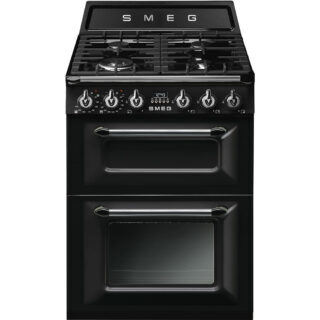 Smeg TR62BL Victoria Gazlı Kuzine 60 cm. Siyah