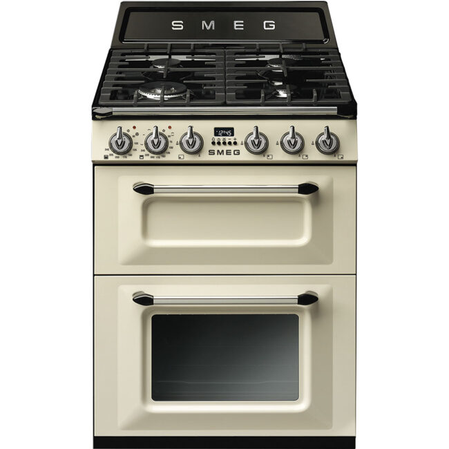 Smeg TR62P Victoria Gazlı Kuzine 60 cm. Krem