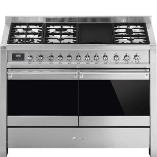 Smeg A4-81 Opera Kuzine 120 cm. Çelik