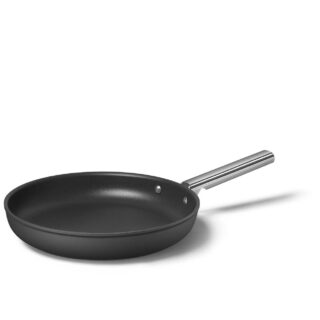 Smeg CKFF3001BLM Cookware Yapışmaz Tava 30 cm. Siyah