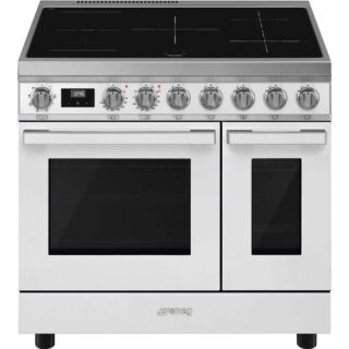 Smeg CPF92IMWH Portofino 2 Fırınlı Kuzine 90 cm.İndüksiyonlu Beyaz