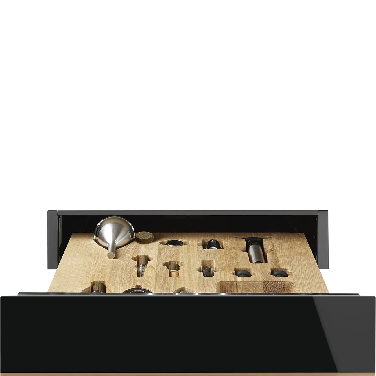 Smeg CPS615NR D.S.N. Sommelier Şarap Aksesuar Çekmecesi H:15 cm. Bakır Estetik