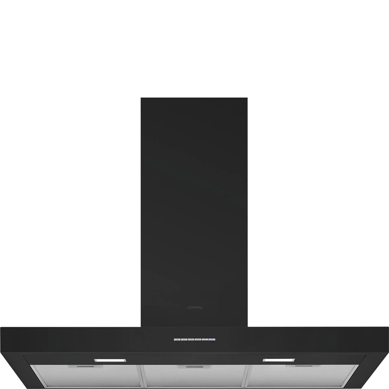Smeg KBT900NE Duvar Davlumbaz 90 cm. Mat Siyah