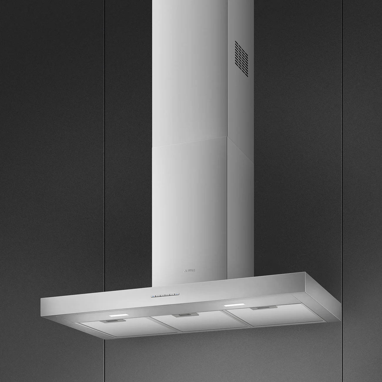 Smeg KBT900XE Duvar Davlumbaz 90 cm. Çelik - Görsel 2