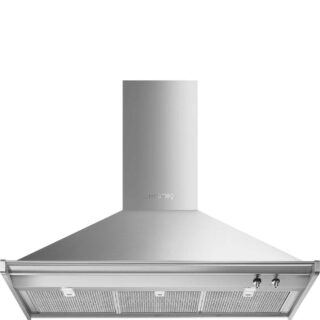 Smeg KD100HXE Opera/Klasik Seri Duvar Davlumbaz 100 cm. Çelik