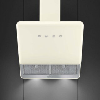 Smeg KFAB75CR Retro Duvar Davlumbaz 75 cm. Krem