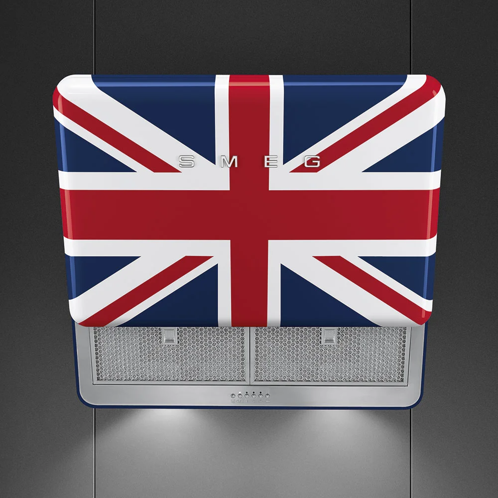 Smeg KFAB75UJ Retro Duvar Davlumbaz 75 cm. British - Görsel 4