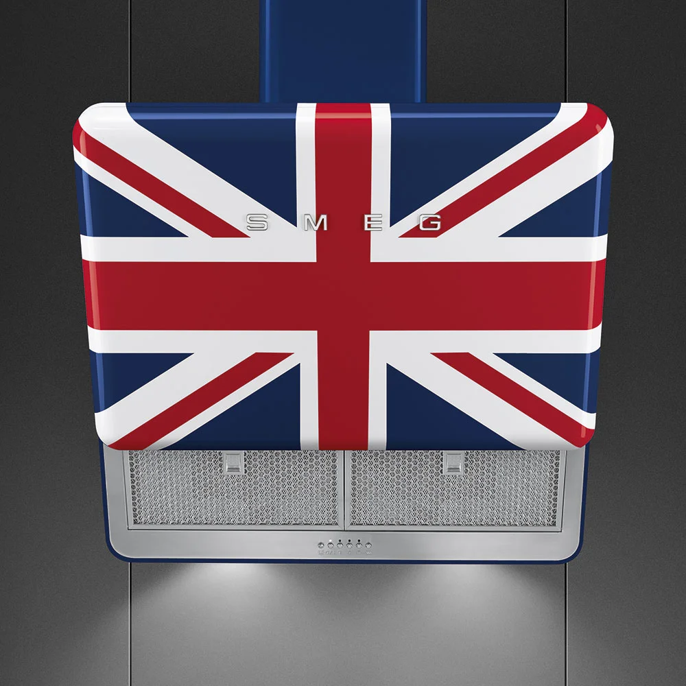 Smeg KFAB75UJ Retro Duvar Davlumbaz 75 cm. British