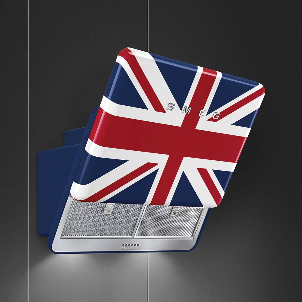 Smeg KFAB75UJ Retro Duvar Davlumbaz 75 cm. British - Görsel 2