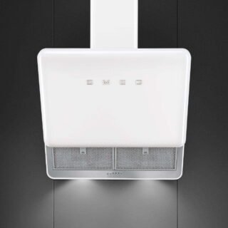 Smeg KFAB75WH Retro Duvar Davlumbaz 75 cm. Beyaz