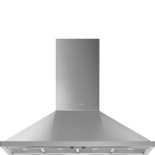Smeg KPF12X Portofino Duvar Davlumbaz 120 cm. Çelik