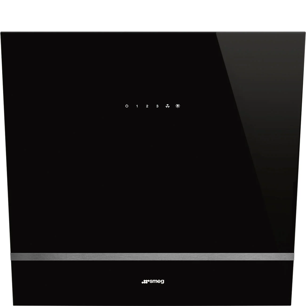 Smeg KV26N Duvar Davlumbaz 60 cm. Siyah Cam