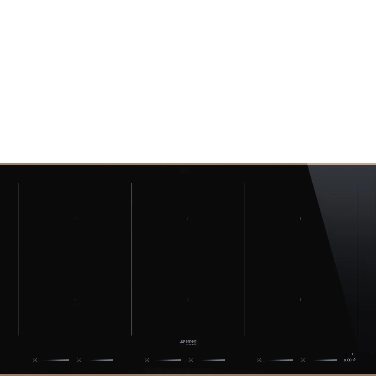 Smeg SIM6964R D.S.N. İndüksiyonlu Ocak 90 cm. Bakır Estetik