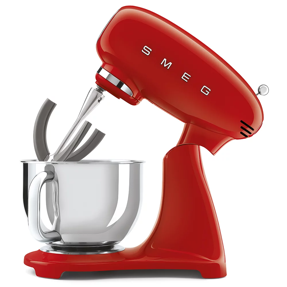 Smeg SMF03RDEU Hamur Karıştırma Komple Kırmızı Gövde - Görsel 4