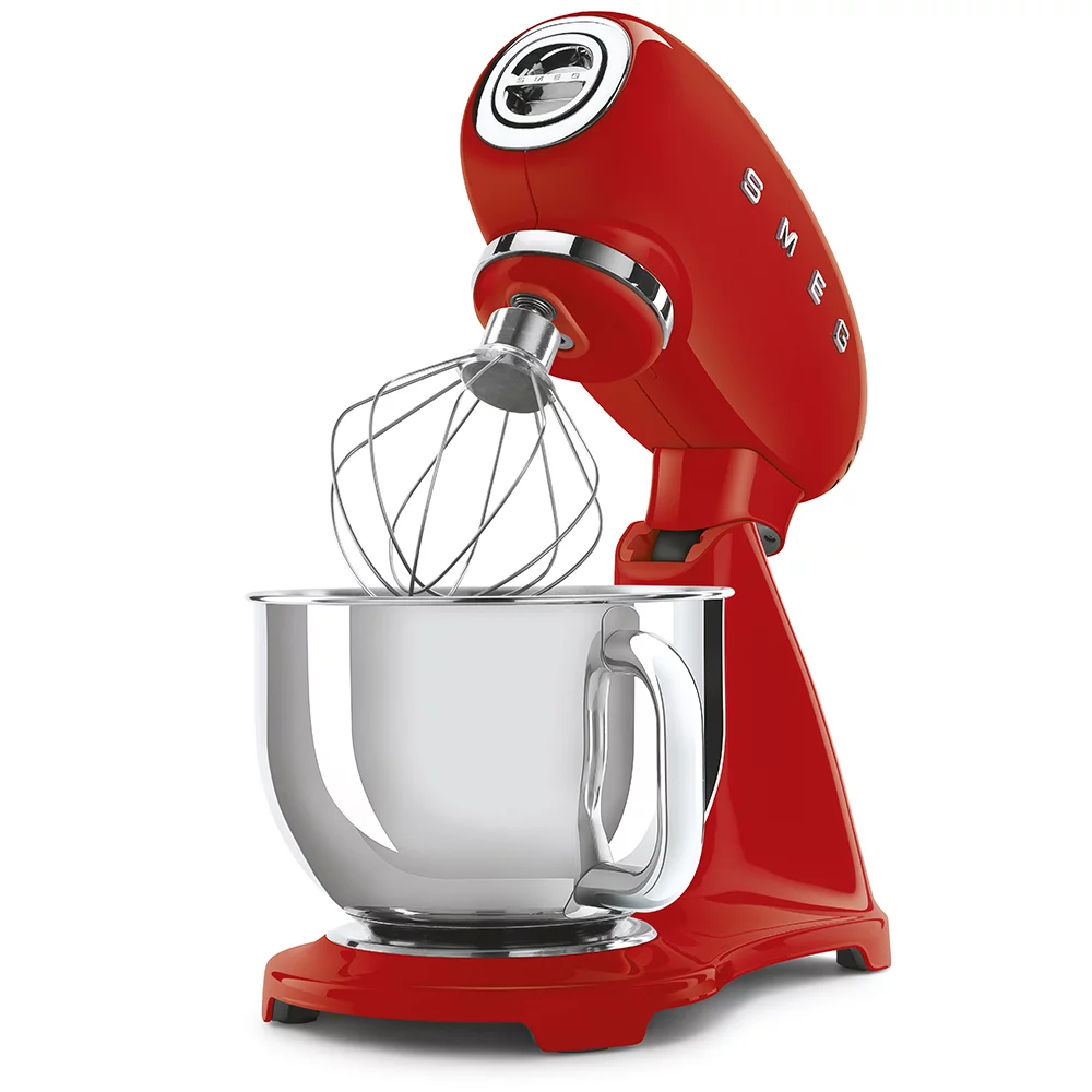Smeg SMF03RDEU Hamur Karıştırma Komple Kırmızı Gövde - Görsel 2