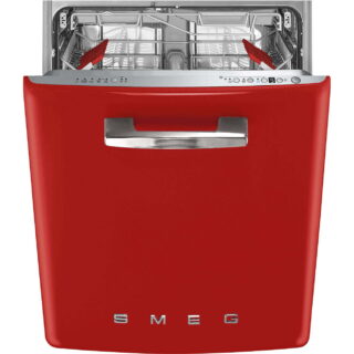 Smeg STFABRD3 Retro Ankastre Bulaşık Makinesi 60 cm. Kırmızı