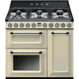 Smeg TR93P Victoria Gazlı Kuzine 90 cm. Krem