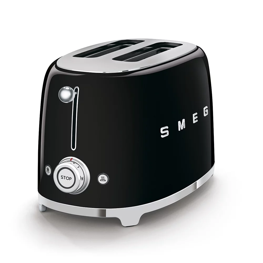 Smeg TSF01BLEU 2 X 1 Dilim Ekmek Kızartma Siyah - Görsel 2
