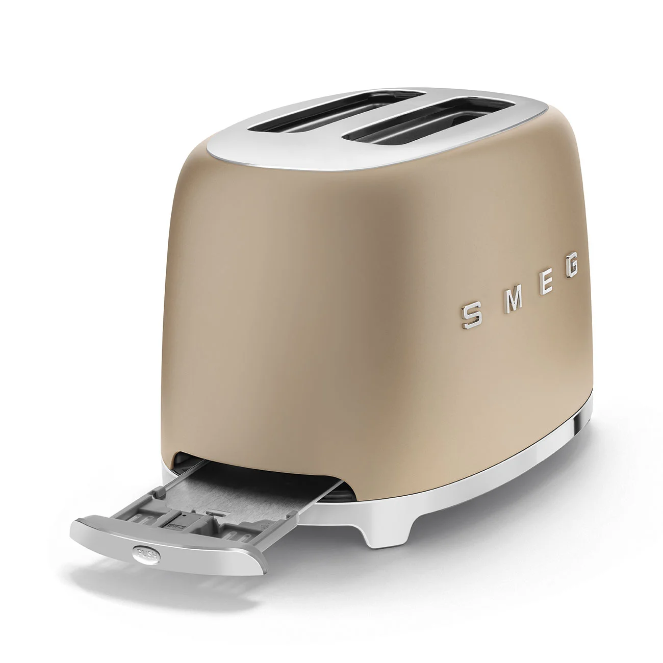 Smeg TSF01CHMEU 2 X 1 Dilim Ekmek Kızartma Mat Gold - Görsel 3