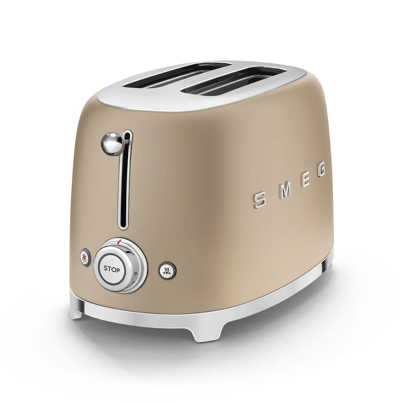 Smeg TSF01CHMEU 2 X 1 Dilim Ekmek Kızartma Mat Gold - Görsel 2