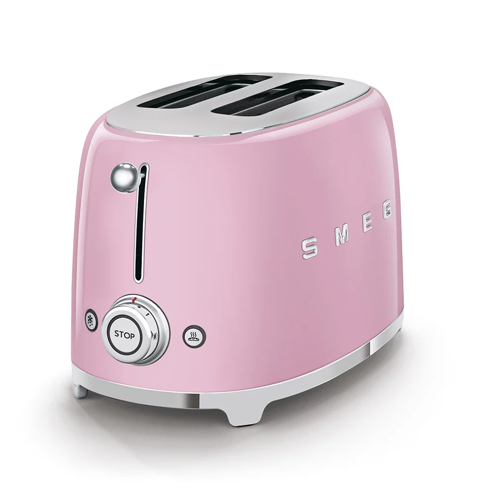 Smeg TSF01PKEU 2 X 1 Dilim Ekmek Kızartma Pembe - Görsel 3