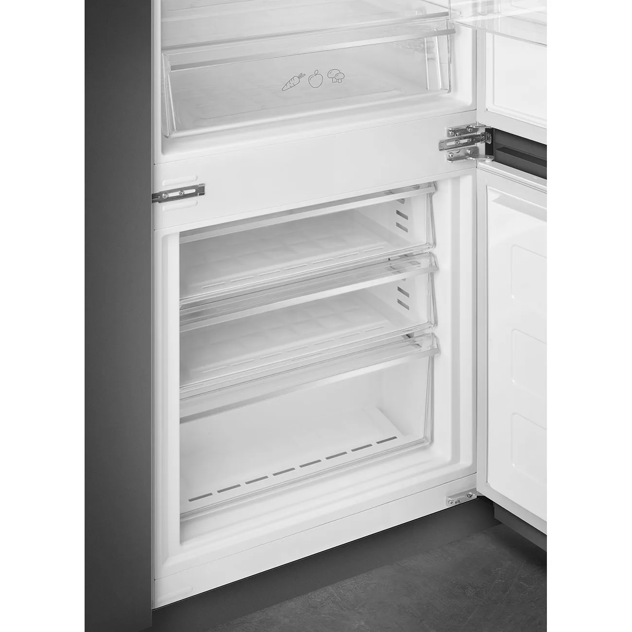 Smeg C475VE Tam Entegre-Dondurucu Altta Buzdolabı 70 cm. - Görsel 3