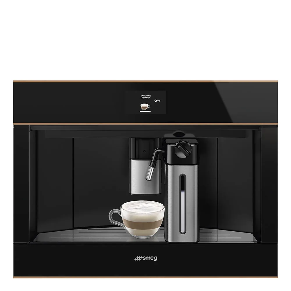 Smeg CMS4604NR D.S.N. Kahve Makinesi H:45 cm. Bakır Estetik - Görsel 2