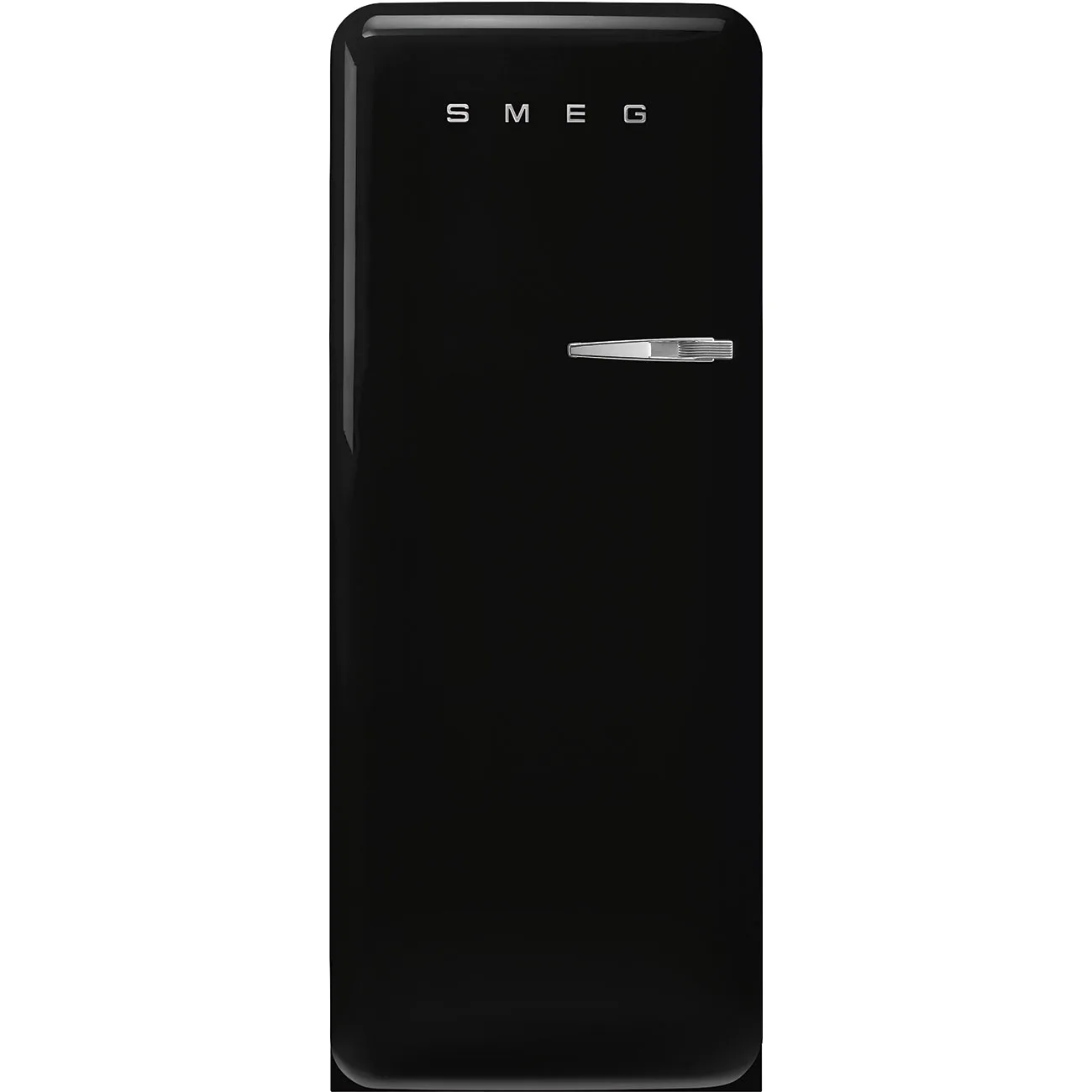 Smeg FAB28LBL5 Retro Tek Kapılı Buzdolabı,Siyah Sol Menteşe