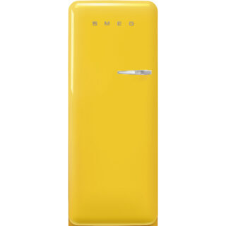 Smeg FAB28LYW5 Retro Tek Kapılı Buzdolabı Sarı Sol Menteşe