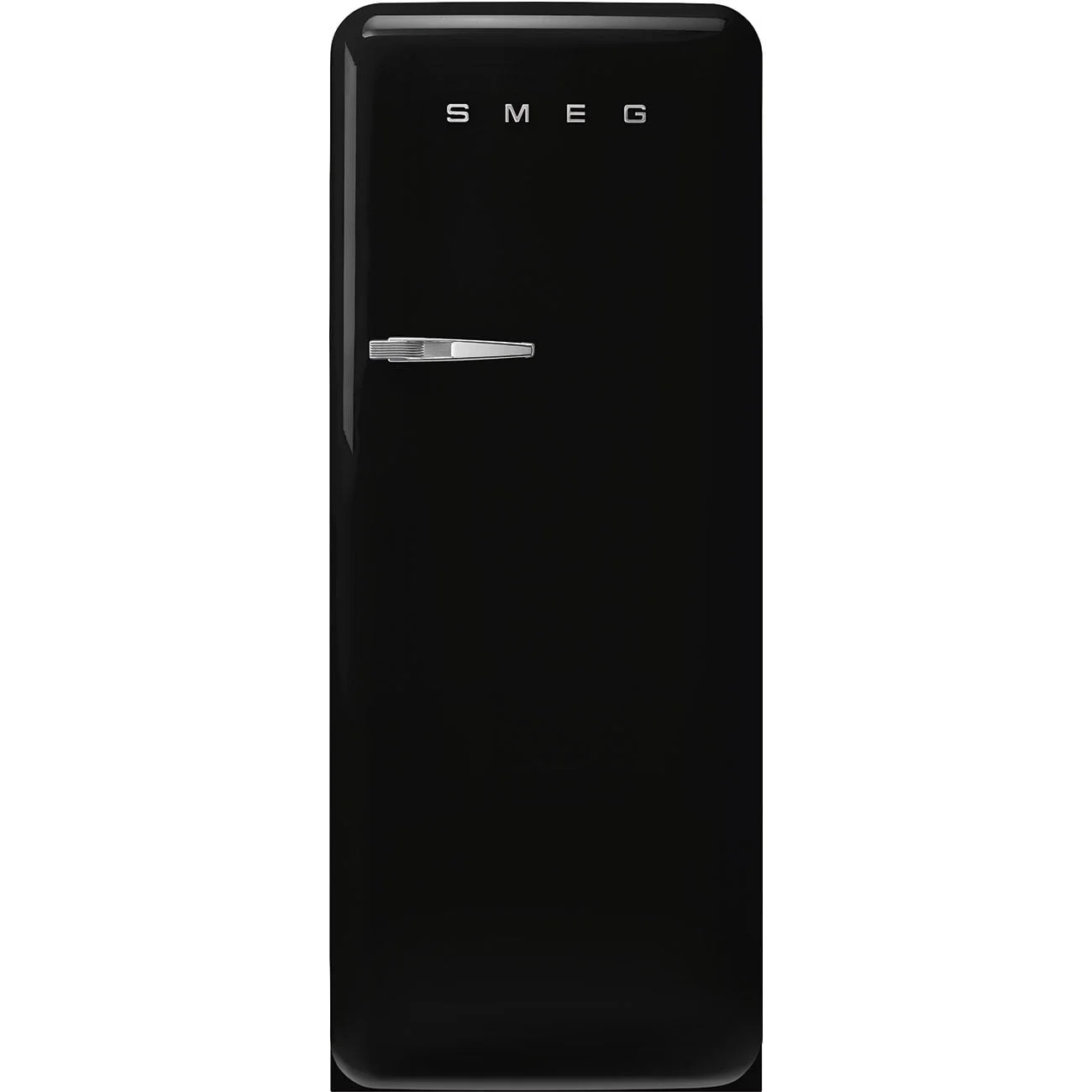 Smeg FAB28RBL5 Retro Tek Kapılı Buzdolabı,Siyah Sağ Menteşe