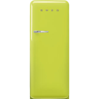 Smeg FAB28RLI5 Retro Tek Kapılı Buzdolabı Limon Yeşili Sağ Menteşe