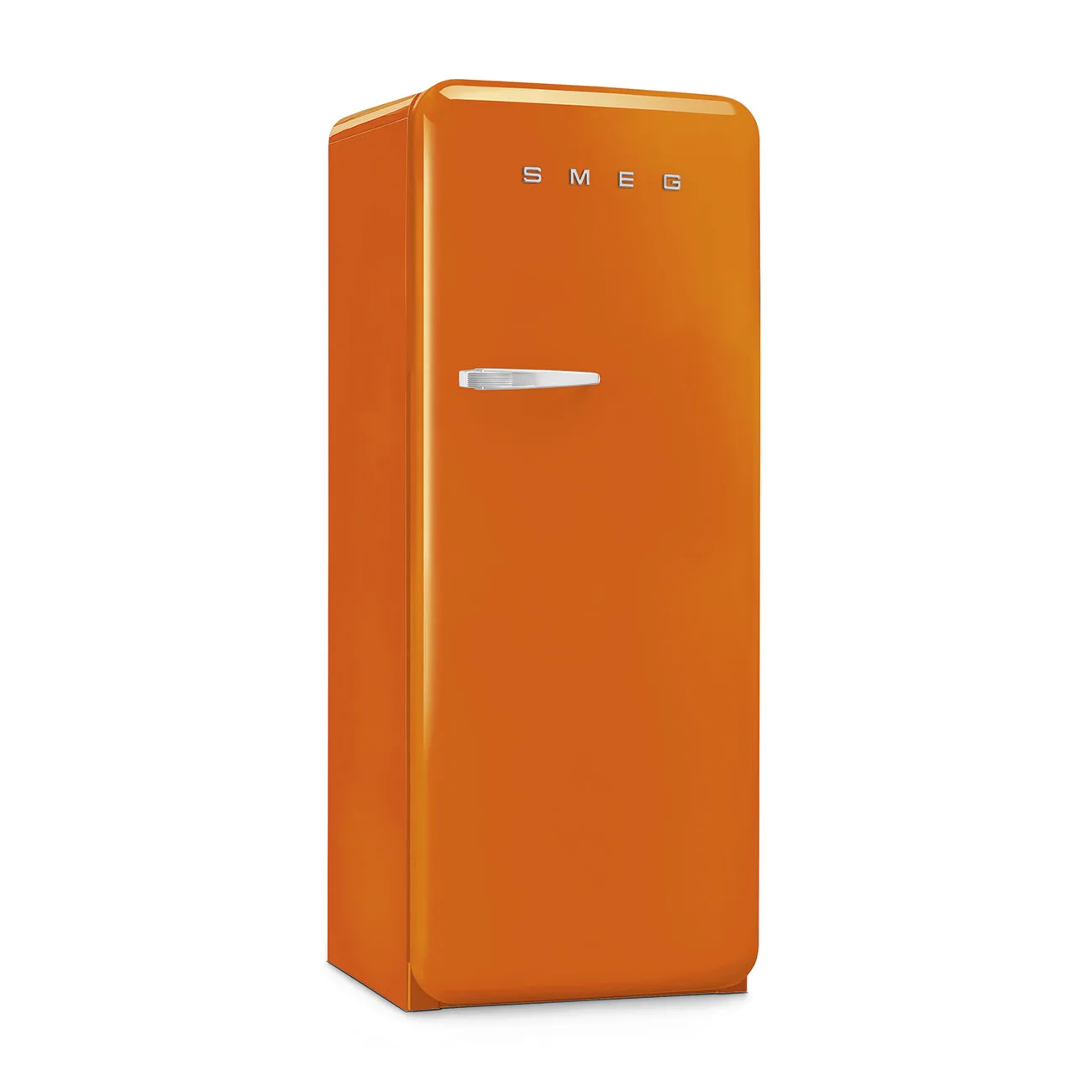 Smeg FAB28ROR5 Retro Tek Kapılı Buzdolabı Turuncu Sağ Menteşe - Görsel 2