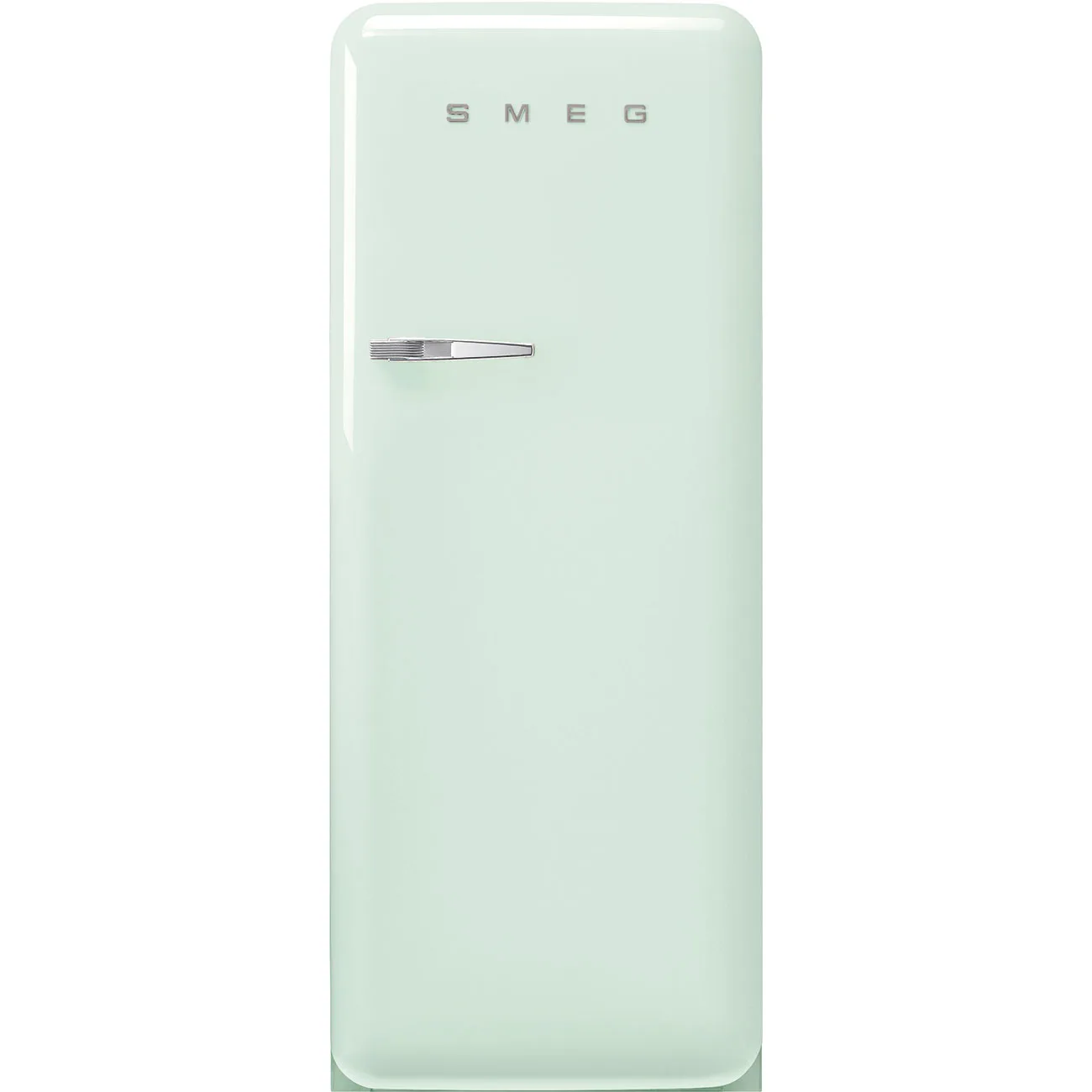 Smeg FAB28RPG5 Retro Tek Kapılı Buzdolabı Pastel Yeşil Sağ Menteşe