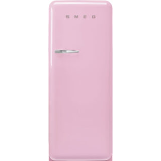 Smeg FAB28RPK5 Retro Tek Kapılı Buzdolabı Pembe Sağ Menteşe