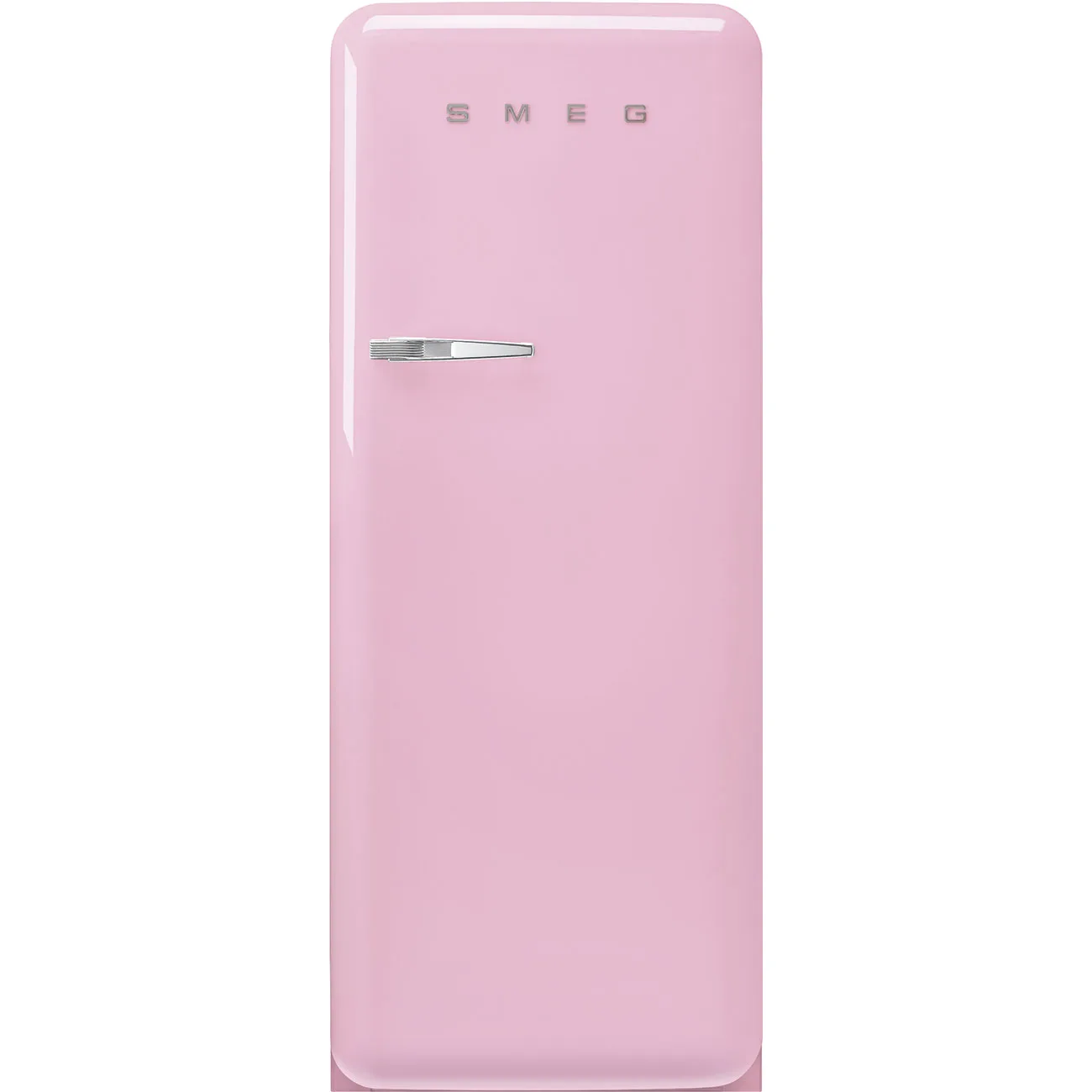 Smeg FAB28RPK5 Retro Tek Kapılı Buzdolabı Pembe Sağ Menteşe