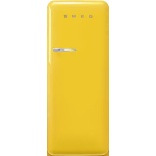 Smeg FAB28RYW5 Retro Tek Kapılı Buzdolabı Sarı Sağ Menteşe
