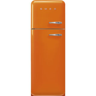 Smeg FAB30LOR5 Retro Dondurucu Üstte 2 Kapılı Buzdolabı Turuncu Sol Menteşe