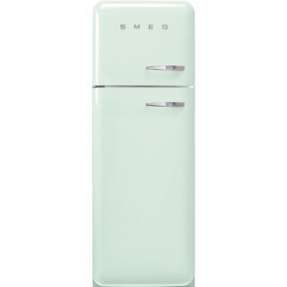 Smeg FAB30LPG5 Retro Dondurucu Üstte 2 Kapılı Buzdolabı Pastel Yeşil Sol Menteşe