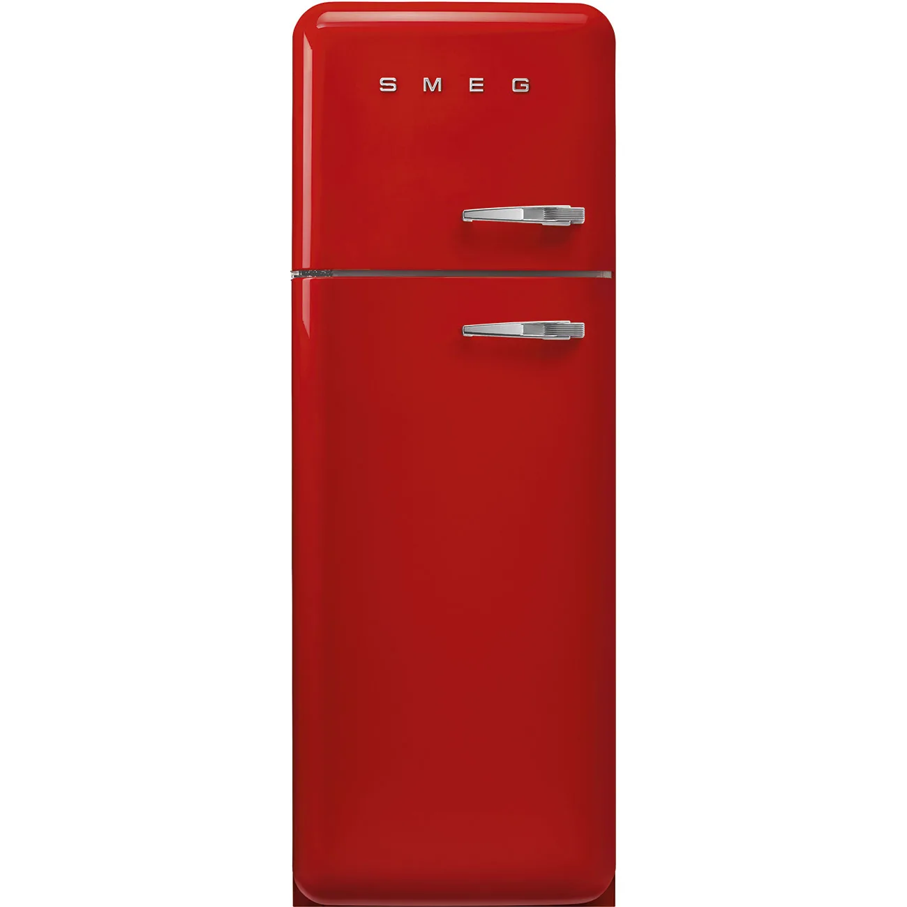 Smeg FAB30LRD5 Retro Dondurucu Üstte 2 Kapılı Buzdolabı Kırmızı Sol Menteşe
