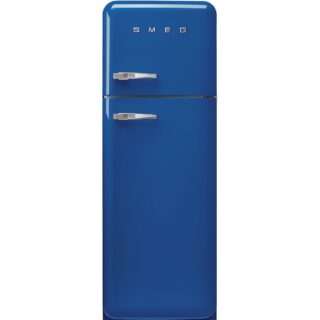 Smeg FAB30RBE5 Retro Dondurucu Üstte 2 Kapılı Buzdolabı Lacivert Sağ Menteşe