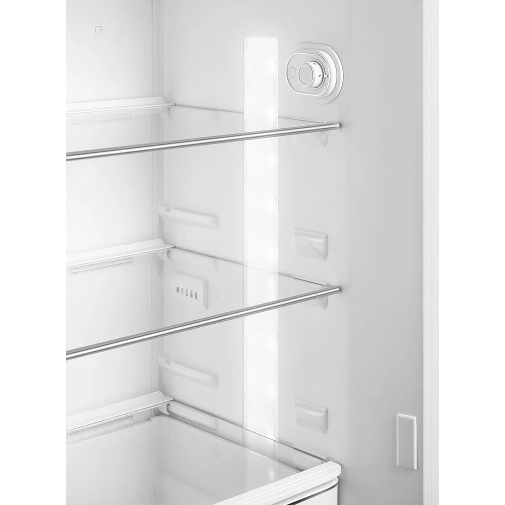 Smeg FAB30RBL3 Retro Dondurucu Üstte 2 Kapılı Buzdolabı Siyah Sağ Menteşe - Görsel 5