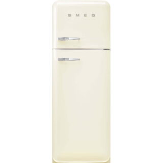 Smeg FAB30RCR5 Retro Dondurucu Üstte 2 Kapılı Buzdolabı Krem Sağ Menteşe