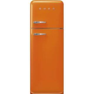 Smeg FAB30ROR5 Retro Dondurucu Üstte 2 Kapılı Buzdolabı Turuncu Sağ Menteşe
