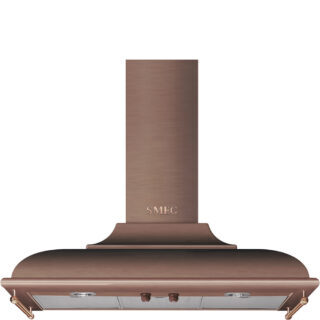 Smeg KC19RAE Cortina Duvar Davlumbaz 90 cm. Bakır