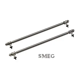 Smeg KITKCS Aksesuar Cortina Duvar Davlumbaz Mat Gümüş Logo ve Barlar