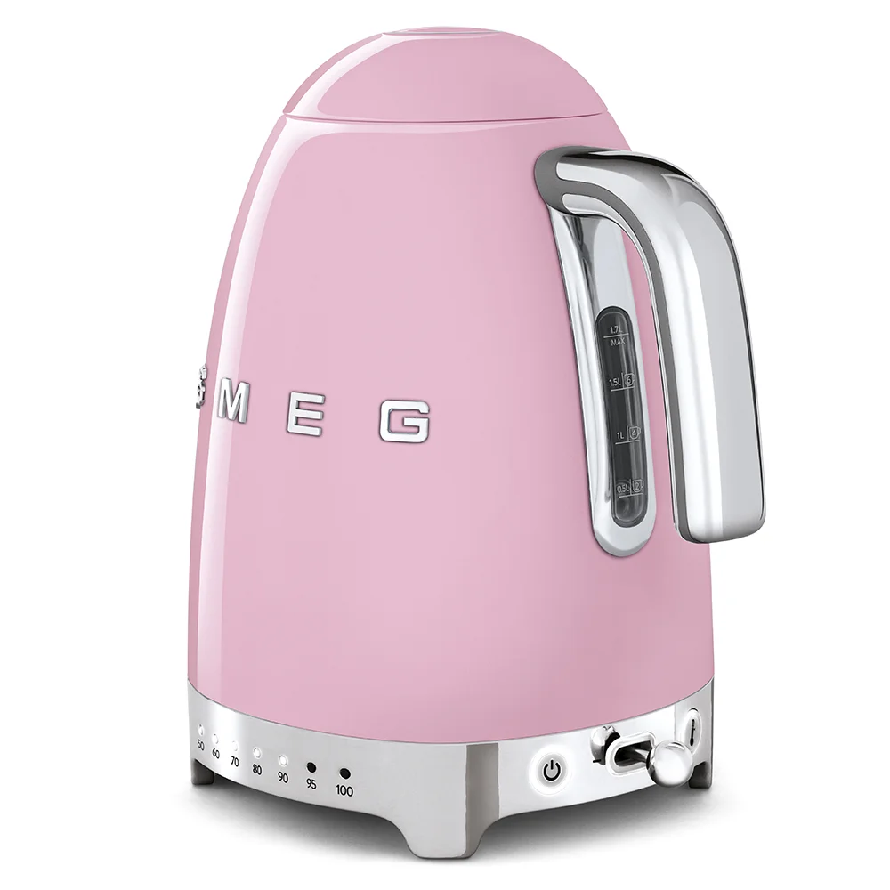 Smeg KLF04PKEU Isı Ayarlı Su Isıtıcı/Kettle Pembe - Görsel 3