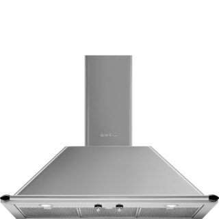 Smeg KTR90XE Victoria Duvar Davlumbaz 90 cm. Çelik