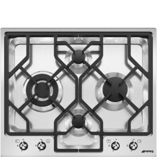 Smeg PGF64-4 Klasik Seri Gazlı Ocak 61.7 cm. Çelik