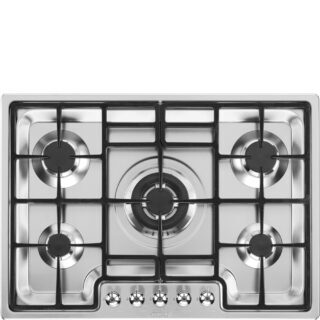 Smeg PGF75-4 Klasik Seri Gazlı Ocak 72 cm. Çelik