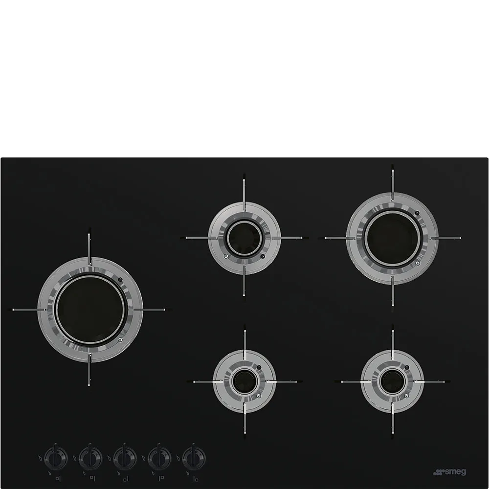 Smeg PVL675LCN D.S.N. Blade-Alev Gazlı Ocak 75 cm. Cam Seramik